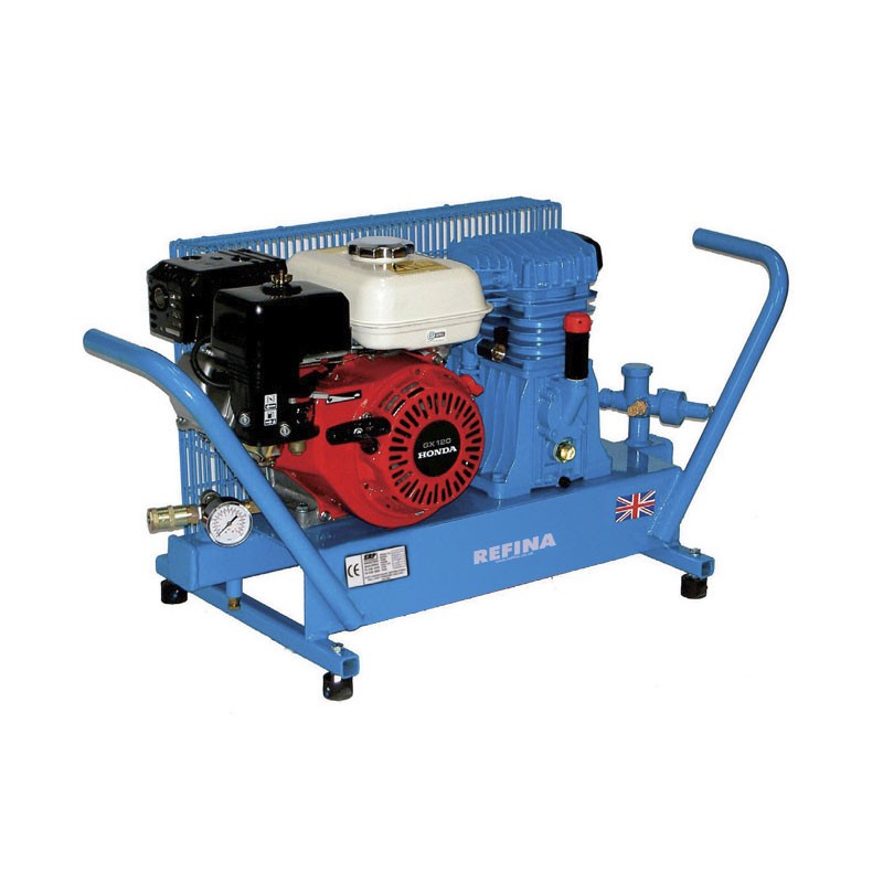 4hp continuous air flow petrol compressor