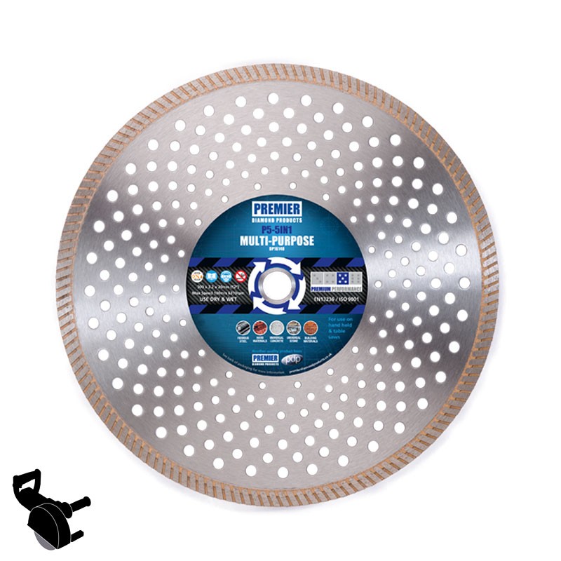P5 Diamond Cutting Discs 6"