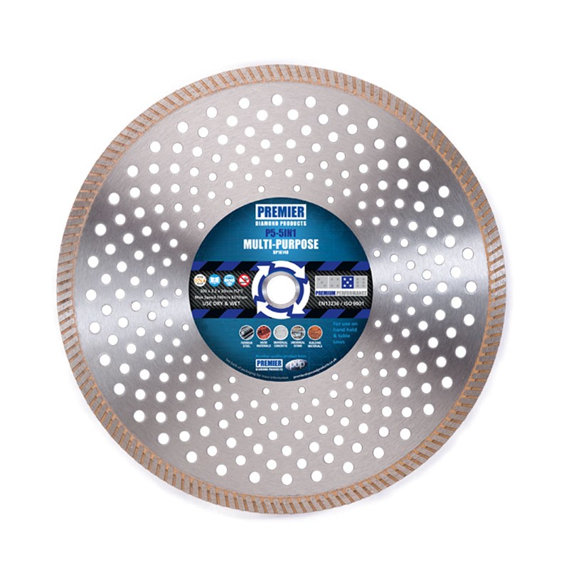Diamond Cutting Discs P55in1 5" 7"