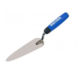 Goldblatt 5x2 Inch Margin Trowel - Plastic Handle Masonry Tool For Concrete & DIY Projects