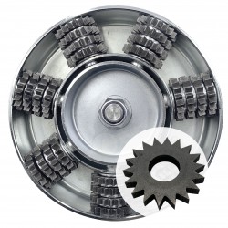 Scabbler Head with C3 Cutters