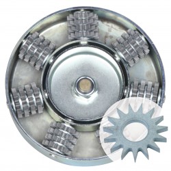 Scabbler Head with C5 Cutters