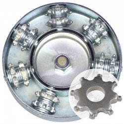 Scabbler Head with C6 Cutters