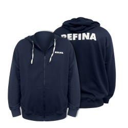 Unisex Organic Cotton Zip Hoodie