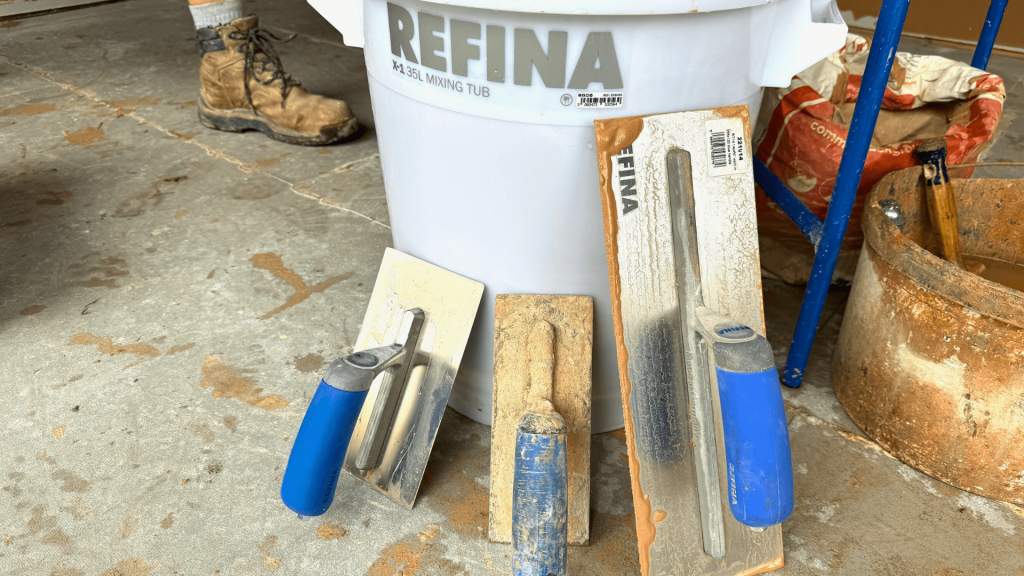 refina trowel range