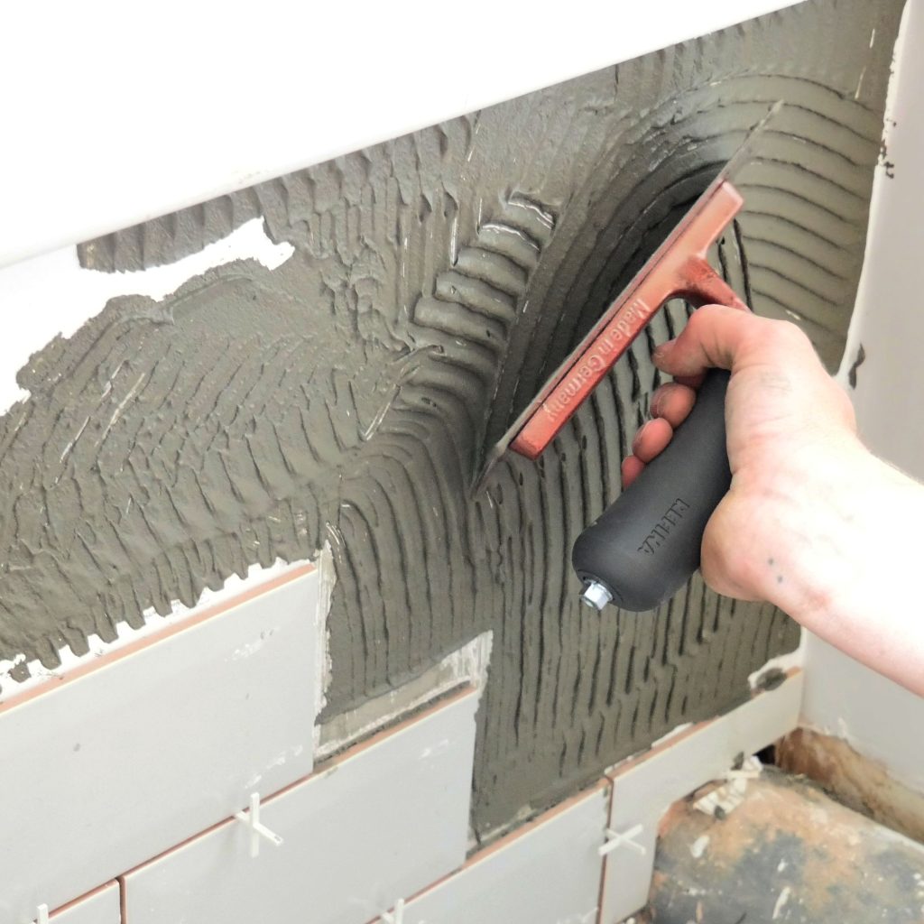 notched trowels copper